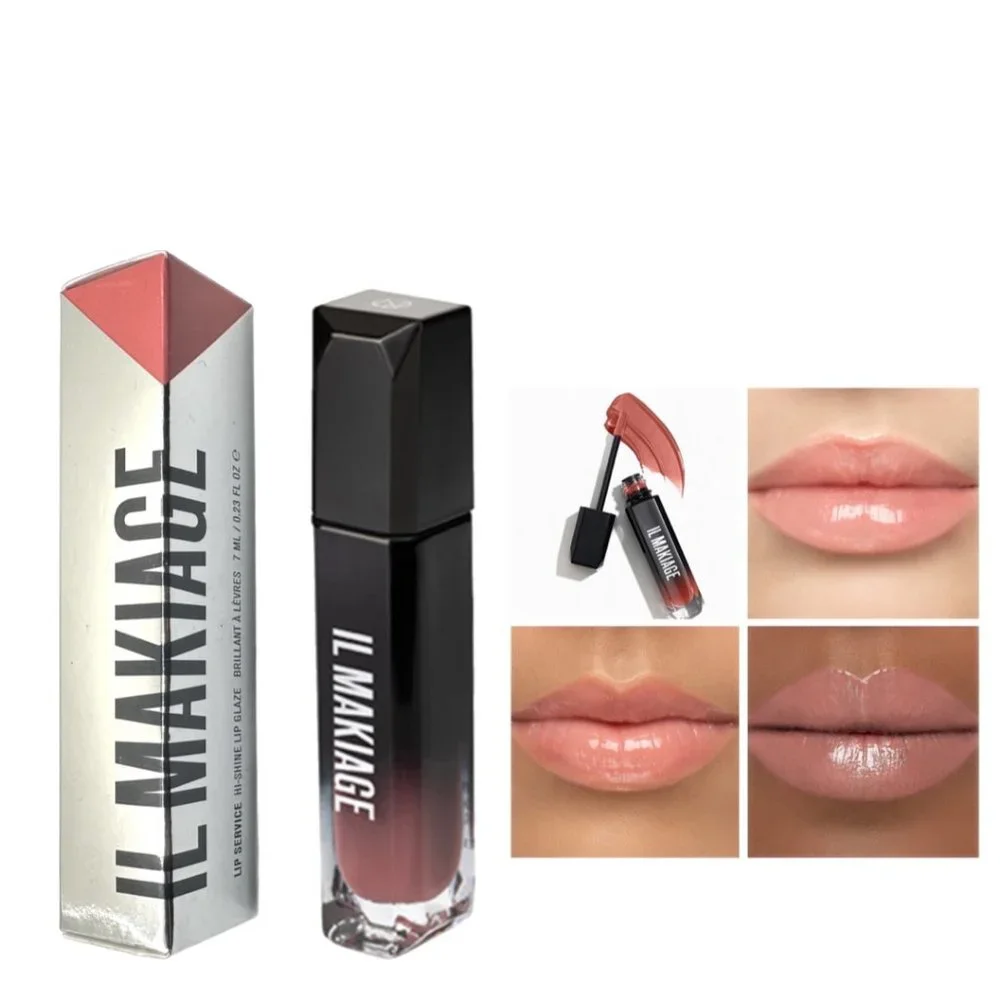 IL MAKIAGE Lip Service Hi-Shine Lip Color in PDA, 7ml/0.23fl oz